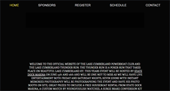 Desktop Screenshot of cumberlandpokerrun.com